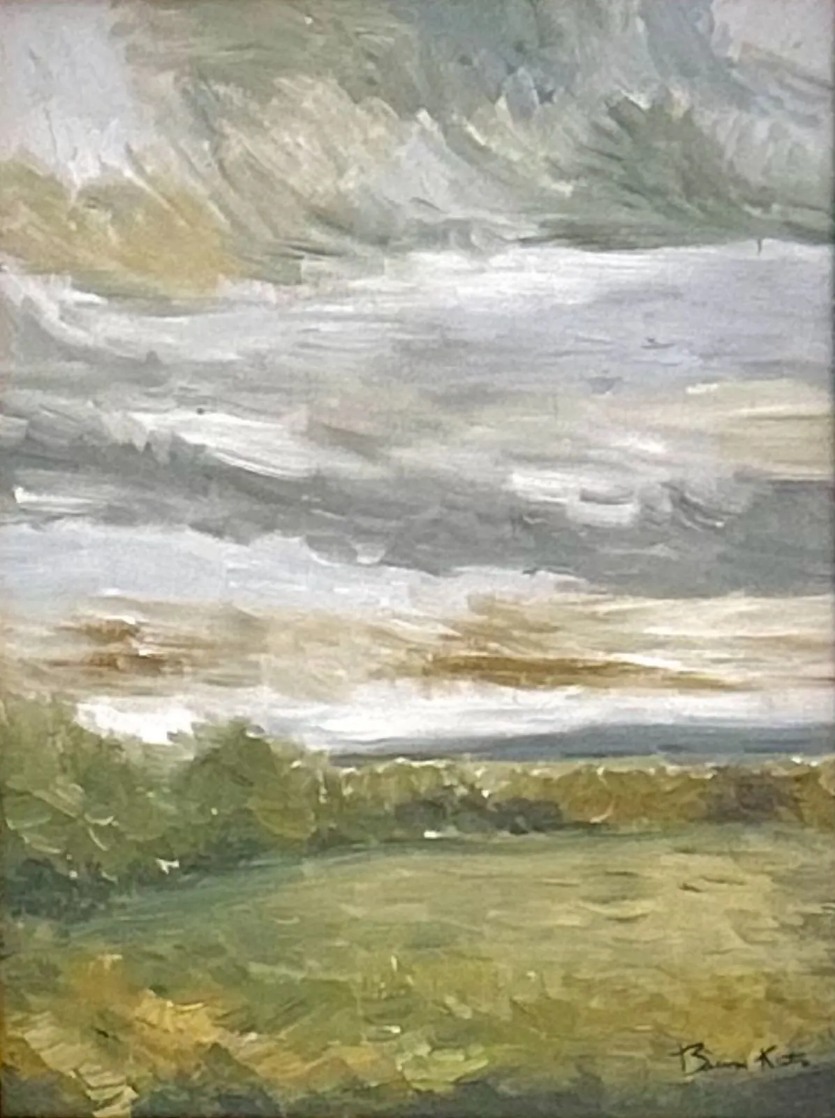 Quadro autoral em tela — peça 2
